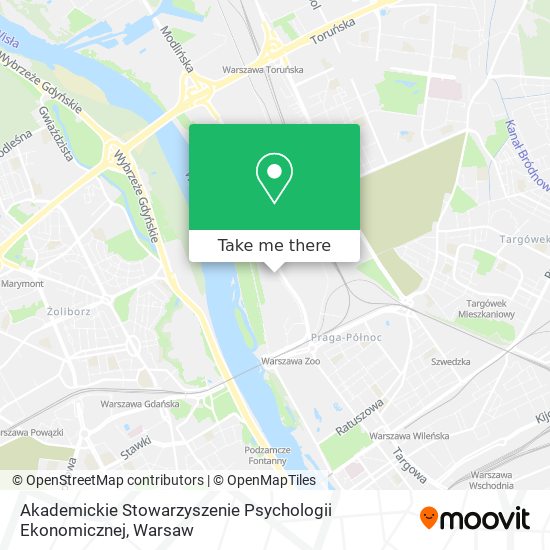 Akademickie Stowarzyszenie Psychologii Ekonomicznej map