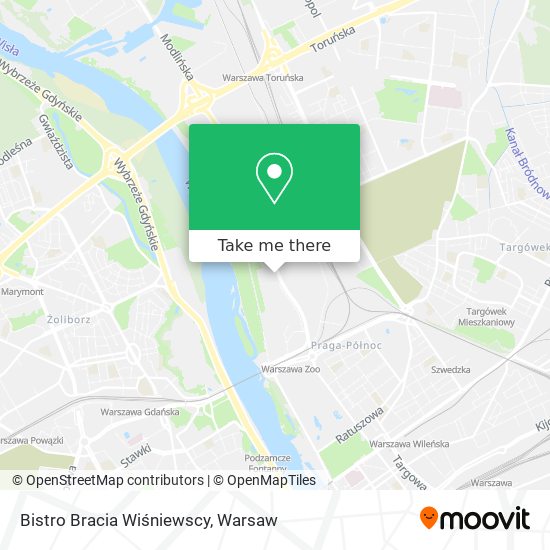 Bistro Bracia Wiśniewscy map