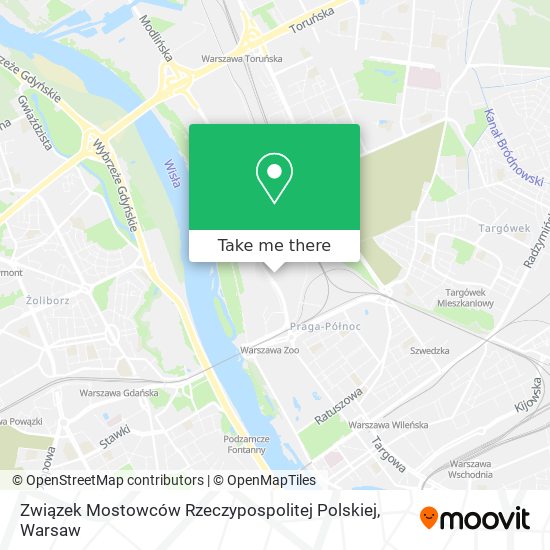 Związek Mostowców Rzeczypospolitej Polskiej map