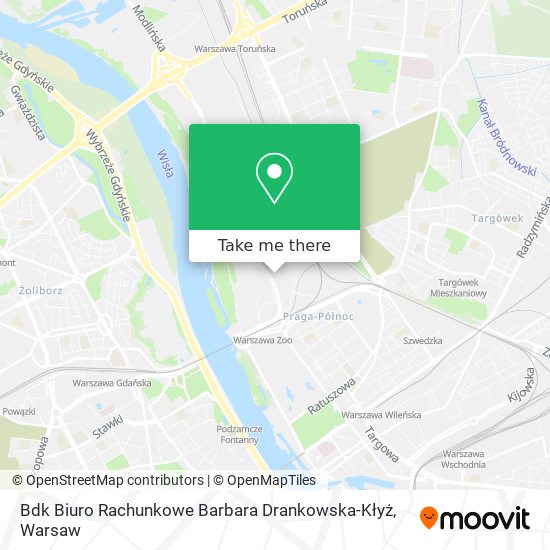 Bdk Biuro Rachunkowe Barbara Drankowska-Kłyż map