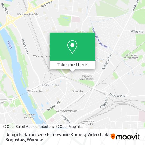 Карта Usługi Elektroniczne Filmowanie Kamerą Video Lipke Bogusław