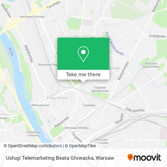 Usługi Telemarketing Beata Głowacka map