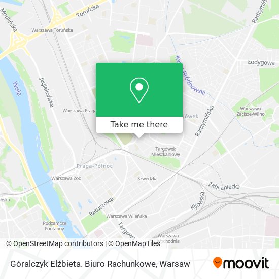 Góralczyk Elżbieta. Biuro Rachunkowe map