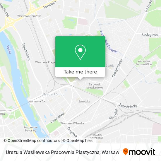 Urszula Wasilewska Pracownia Plastyczna map