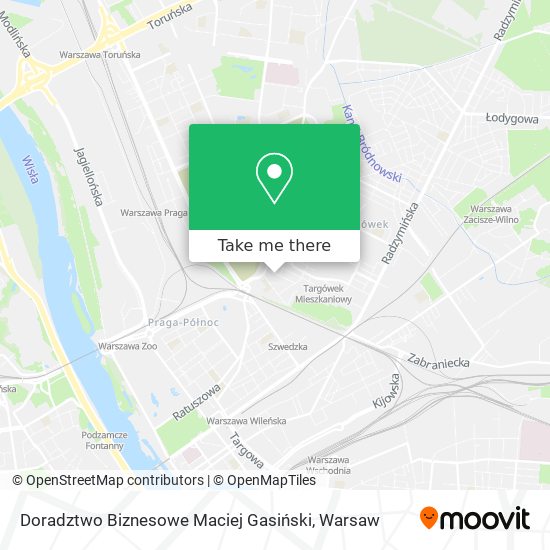 Карта Doradztwo Biznesowe Maciej Gasiński