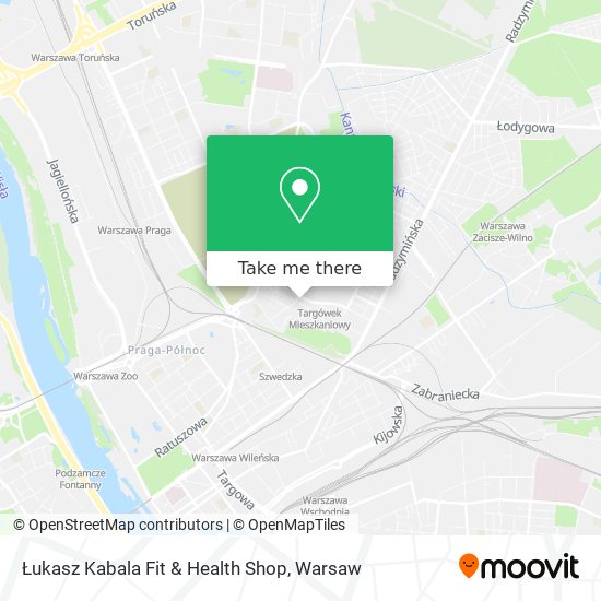 Карта Łukasz Kabala Fit & Health Shop