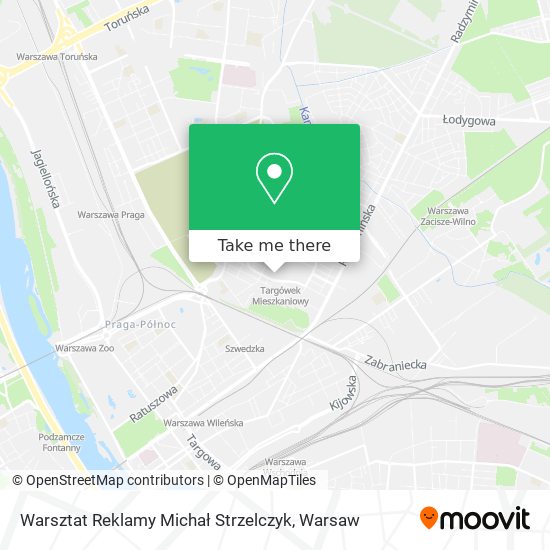 Warsztat Reklamy Michał Strzelczyk map