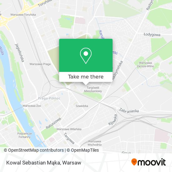 Kowal Sebastian Mąka map