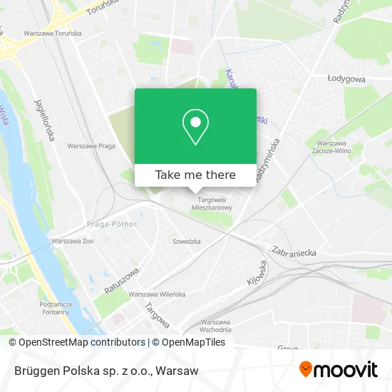 Карта Brüggen Polska sp. z o.o.