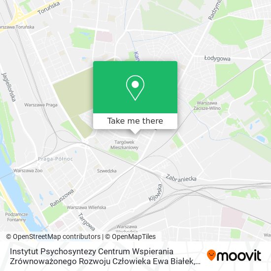 Instytut Psychosyntezy Centrum Wspierania Zrównoważonego Rozwoju Człowieka Ewa Białek map