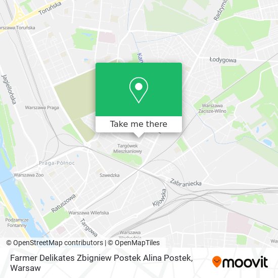 Farmer Delikates Zbigniew Postek Alina Postek map