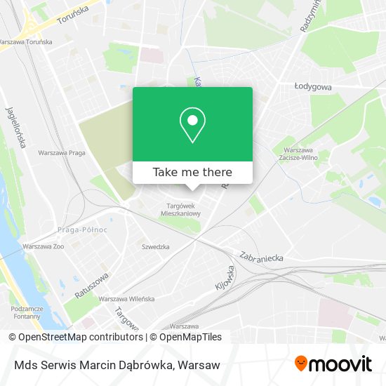 Mds Serwis Marcin Dąbrówka map