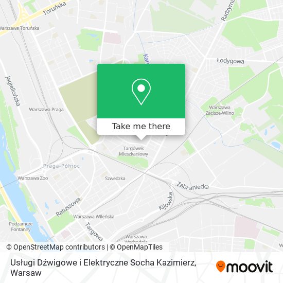 Usługi Dźwigowe i Elektryczne Socha Kazimierz map