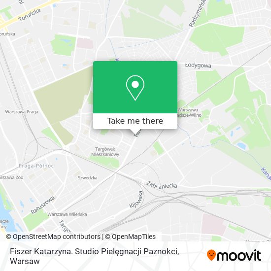 Fiszer Katarzyna. Studio Pielęgnacji Paznokci map