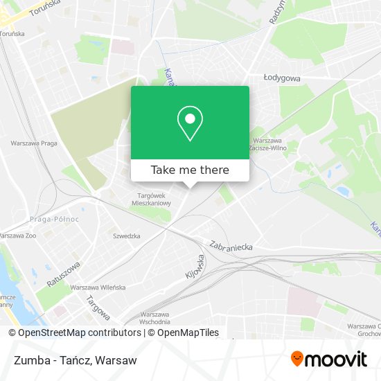 Zumba - Tańcz map