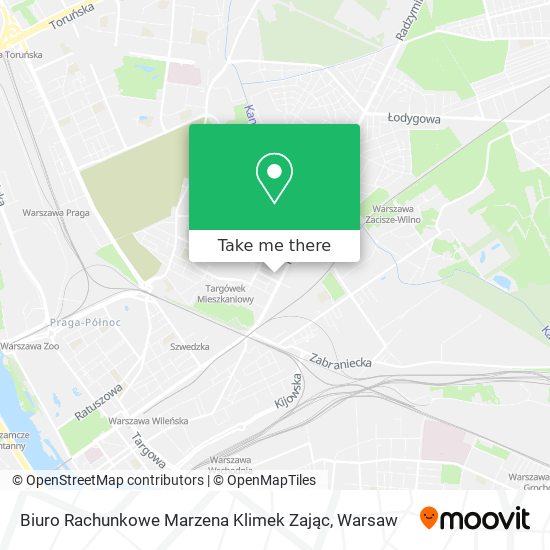 Biuro Rachunkowe Marzena Klimek Zając map