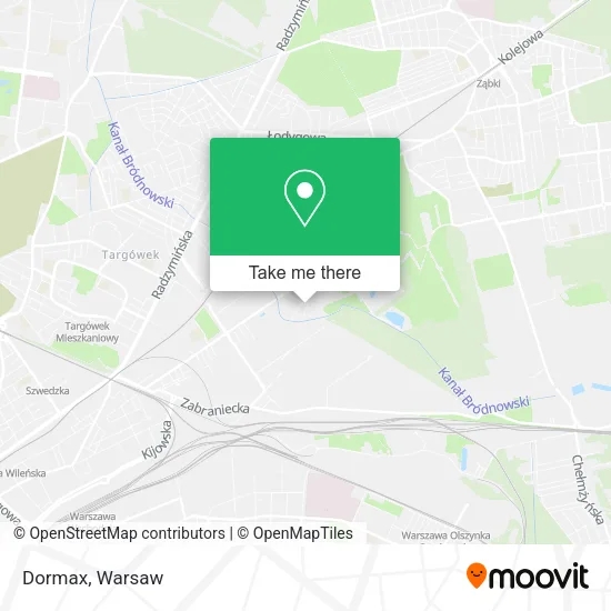 Dormax map