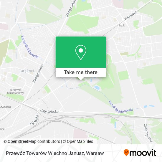 Przewóz Towarów Wiechno Janusz map