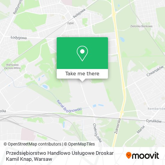 Przedsiębiorstwo Handlowo Usługowe Droskar Kamil Knap map