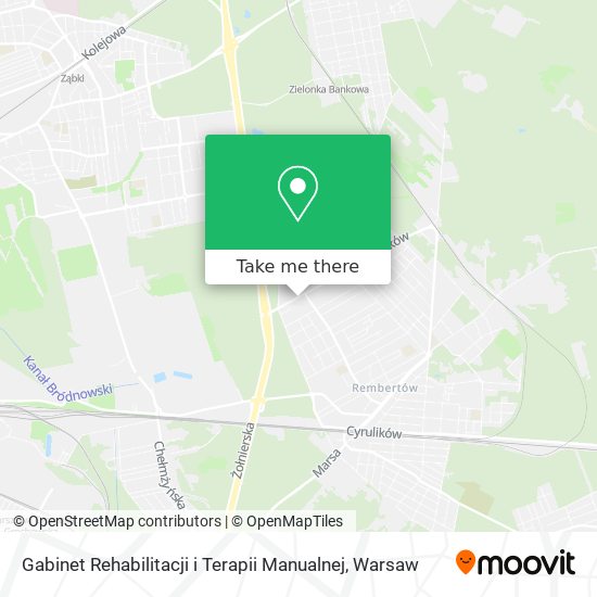 Gabinet Rehabilitacji i Terapii Manualnej map