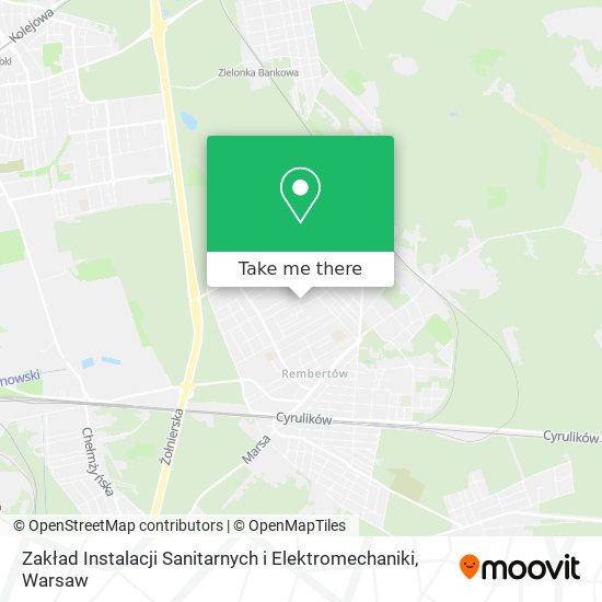 Zakład Instalacji Sanitarnych i Elektromechaniki map