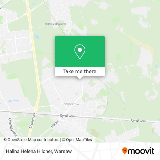 Halina Helena Hilcher map