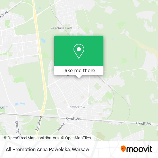 All Promotion Anna Pawelska map