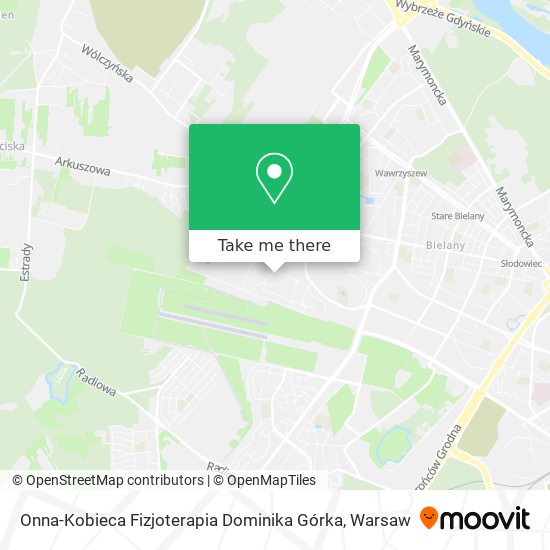 Onna-Kobieca Fizjoterapia Dominika Górka map