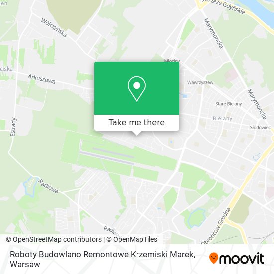 Карта Roboty Budowlano Remontowe Krzemiski Marek