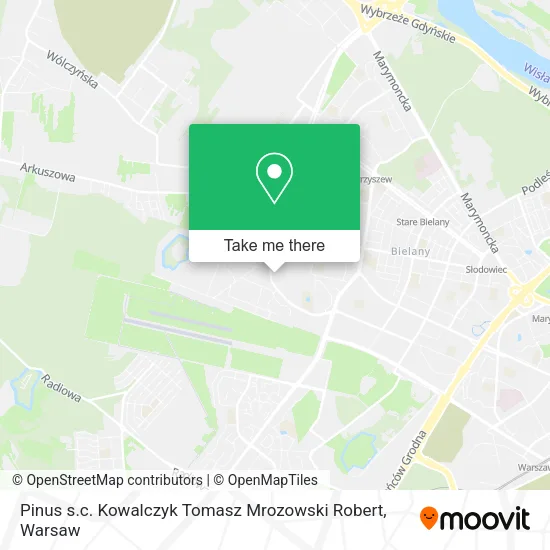 Pinus s.c. Kowalczyk Tomasz Mrozowski Robert map