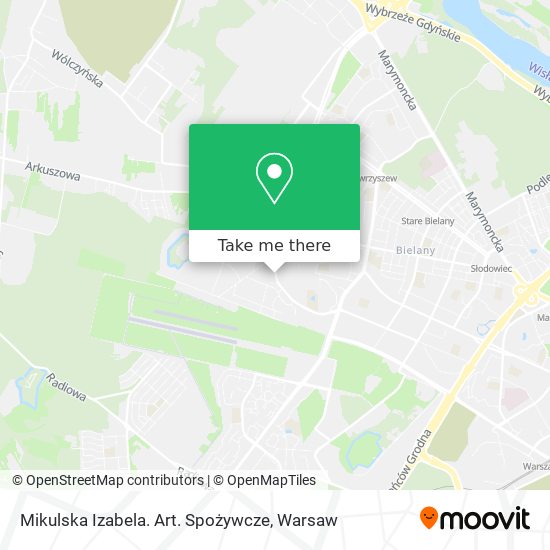 Mikulska Izabela. Art. Spożywcze map