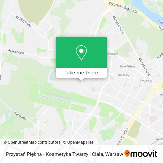 Przystań Piękna - Kosmetyka Twarzy i Ciała map