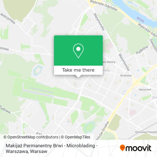 Makijaż Permanentny Brwi - Microblading - Warszawa map