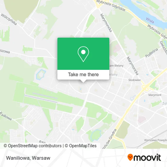 Waniliowa map