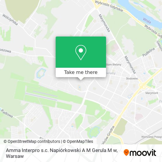 Amma Interpro s.c. Napiórkowski A M Gerula M w map