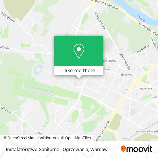 Instalatorstwo Sanitarne i Ogrzewania map