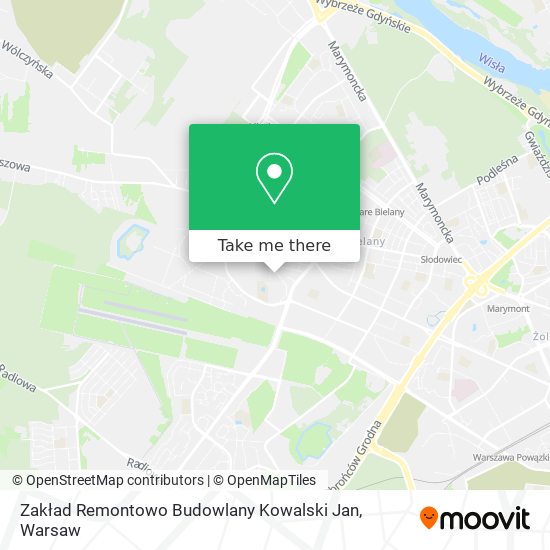 Zakład Remontowo Budowlany Kowalski Jan map