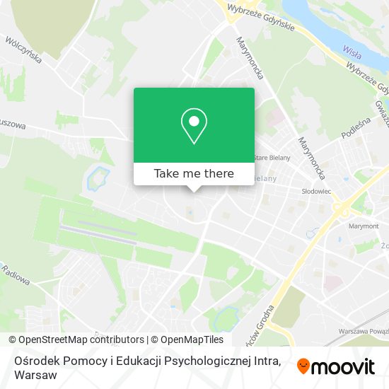 Ośrodek Pomocy i Edukacji Psychologicznej Intra map