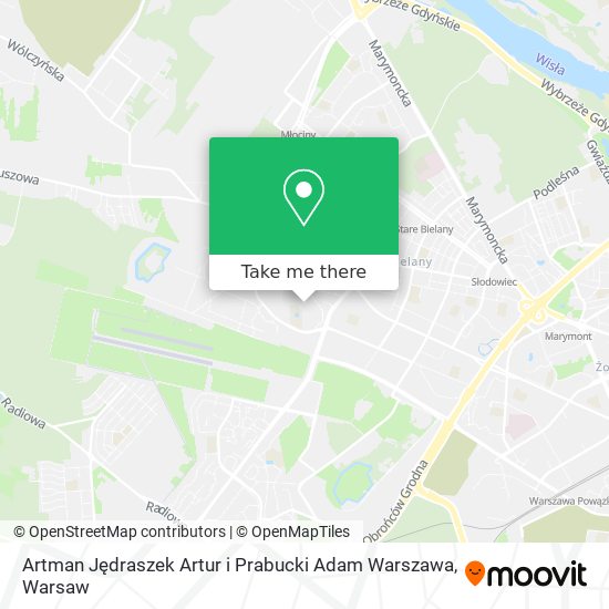 Artman Jędraszek Artur i Prabucki Adam Warszawa map