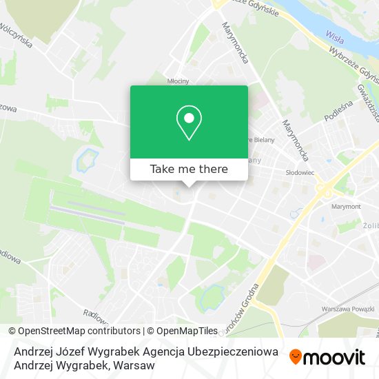 Andrzej Józef Wygrabek Agencja Ubezpieczeniowa Andrzej Wygrabek map