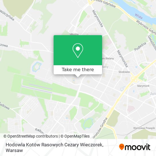 Hodowla Kotów Rasowych Cezary Wieczorek map