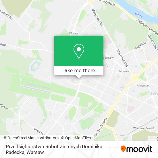 Przedsiębiorstwo Robót Ziemnych Dominika Radecka map