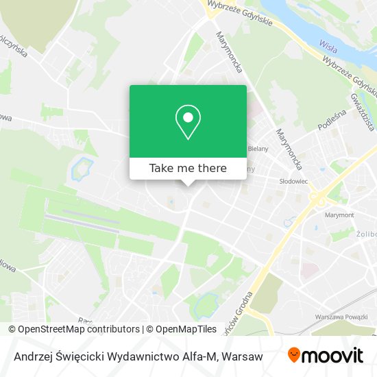 Andrzej Święcicki Wydawnictwo Alfa-M map