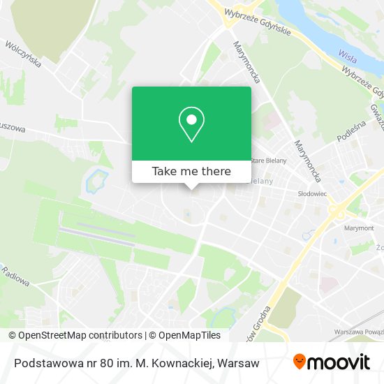 Podstawowa nr 80 im. M. Kownackiej map