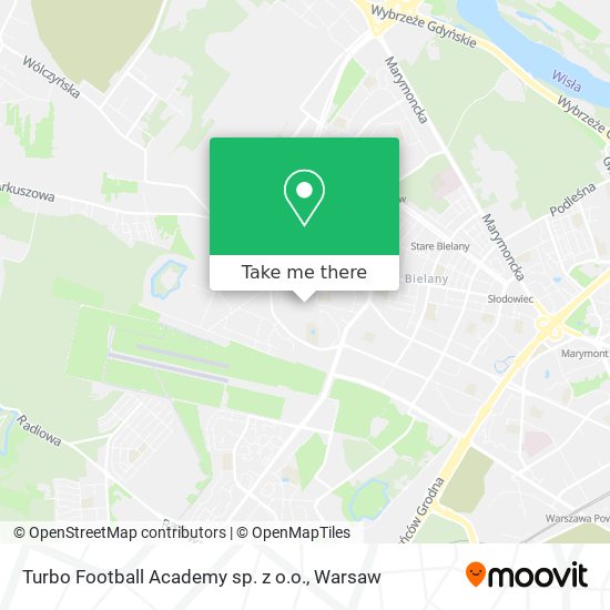 Карта Turbo Football Academy sp. z o.o.