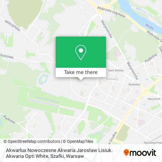 Akwarlux Nowoczesne Akwaria Jarosław Lisiuk. Akwaria Opti White, Szafki map