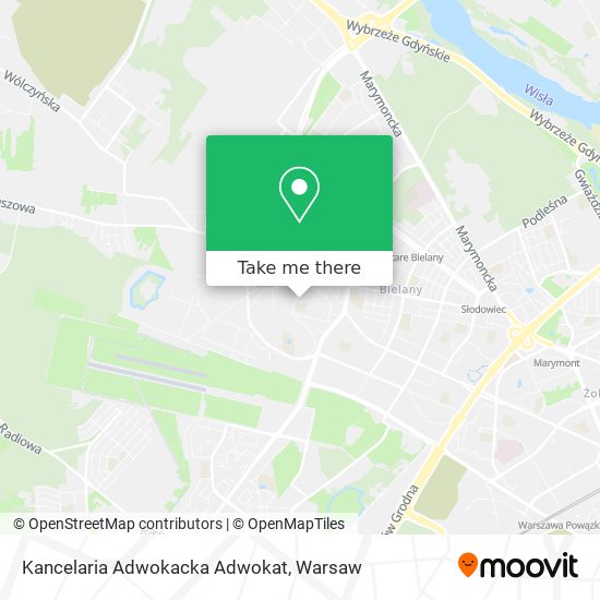 Kancelaria Adwokacka Adwokat map