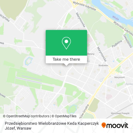 Przedsiębiorstwo Wielobranżowe Keda Kacperczyk Józef map