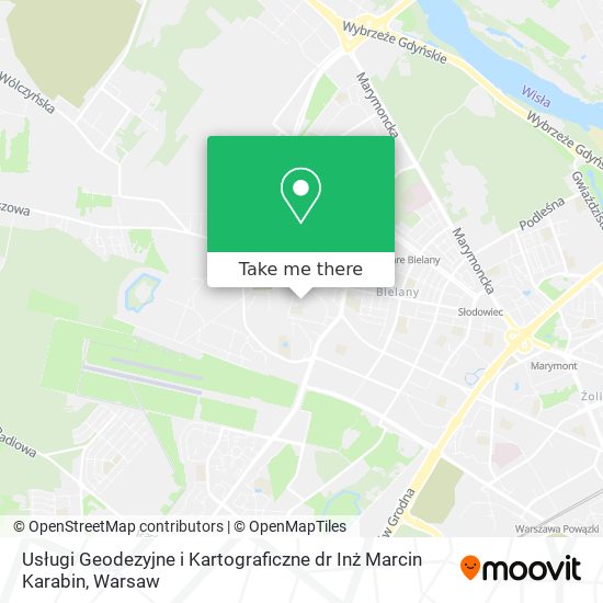 Usługi Geodezyjne i Kartograficzne dr Inż Marcin Karabin map