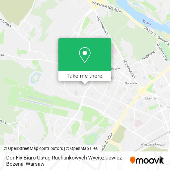 Dor Fix Biuro Usług Rachunkowych Wyciszkiewicz Bożena map